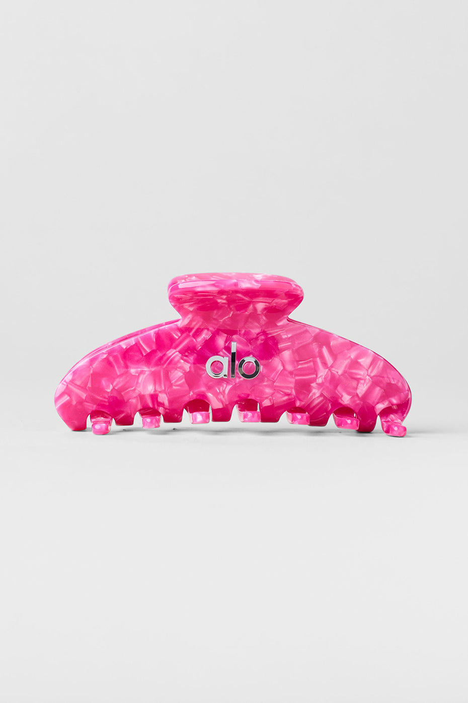 90's Claw Clip - Paradise Pink Shell - Image 2