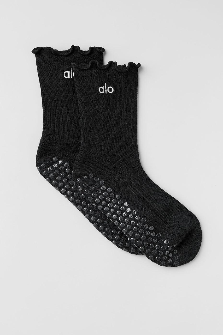 Lettuce Edge Grip Sock - Black