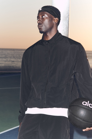 Takeaway Track Full Zip Jacket - Black