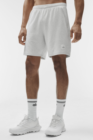 7 Double Take Short - White Heather