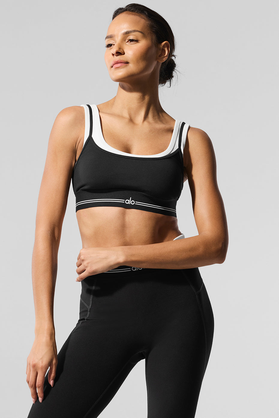 Airbrush Better Together Bra - Black/White - Image 3